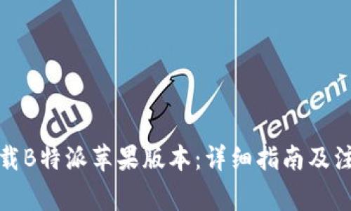 如何下载B特派苹果版本:详细指南及注意事项