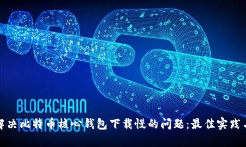 如何解决比特币核心钱包下载慢的问题:最佳实践与技巧
