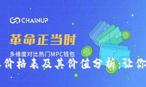 2023年B特派价格表及其价值分析:让你的选择更明智